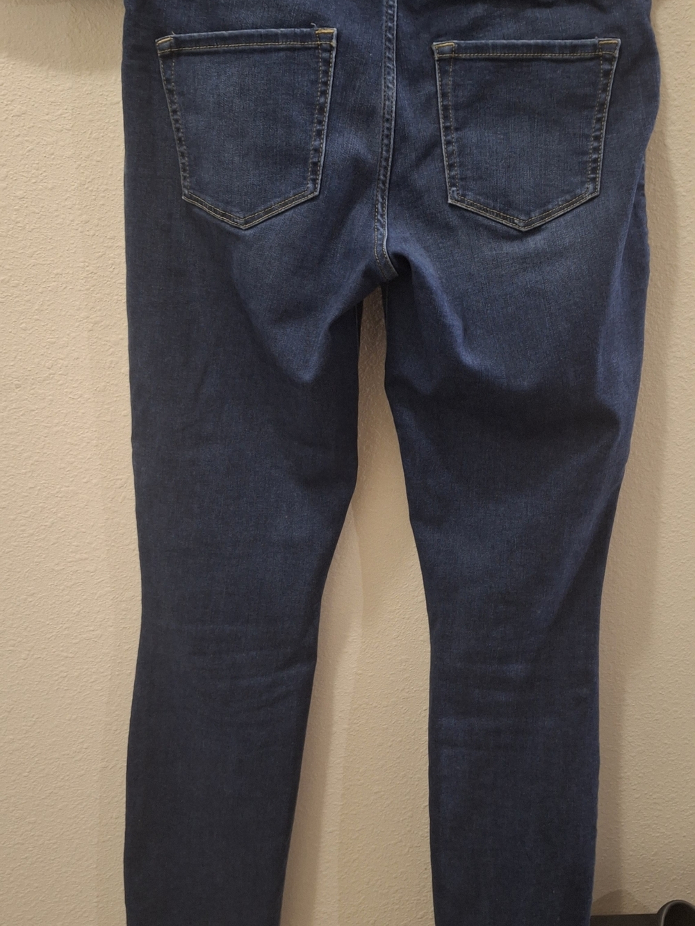 Lee Women's Skinny Jeans in Deep Blue Denim